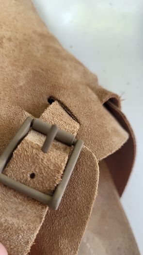 ZARA Birkenstock style Boston suede slip on Sz 39 (Fit 6-6.5 UK)