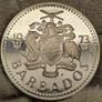 Barbados 1973 Silver Proof Five 5 Dollars Image 2