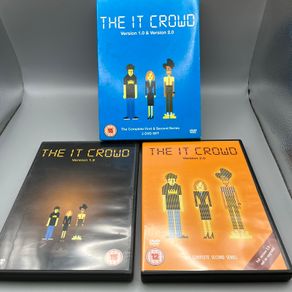 The IT Crowd Version 1-2 | DVD Region 2 |Seasons 1 and 2