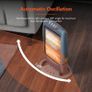 NEW SALE | 3 Bar Halogen Heater with Carry Handle, Safety Tip-Over Switch, 1200W, Grey Image 3