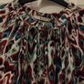 Loose peacock top, Tu, size 12 Image 3