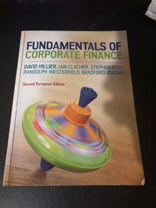 Fundamentals of Corporate Finance Textbook (2nd European Edition)
