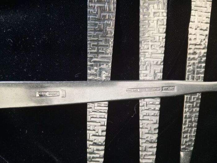 Arthur Price, forks, Atlas cutlery, Cascade, mid century cutlery
