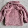 Price drop! Like New Girls Lovely Soft Winter Coat H&M 4-6yrs Image 2