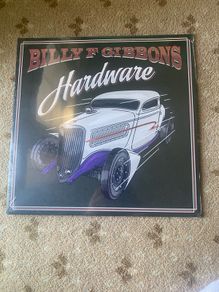 Billy Gibbons Hardware Vinyl Brand New signed
