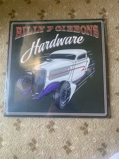 Billy Gibbons Hardware Vinyl Brand New signed