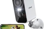 2K Wireless Security Camera Outdoor Colorful Night Vision, Rechargeable Battery CCTV Camera Systems, WiFi Home, Motion Detection, Siren Floodlight, Voice Intercom, Remote Access