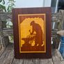 Vintage Wood (Maple, Mahogany, Oak) Marquetry Handmade in Ireland Image 2