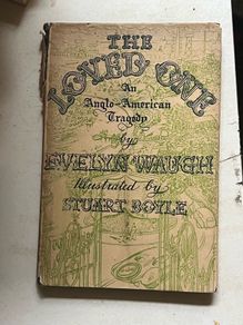 The Loved One Evelyn Waugh An Anglo American Tragedy Hardback in Dust Jacket 4th impression 1949