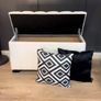 Elegance Boucle Ottoman with Storage 120x40cm Image 6