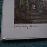 8 X Signed etchings of Rothenburg W. Germany by Ernst Geissendorfer - Circa 1950's Image 3
