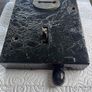 Victorian Cast Iron Brass Door Lock Latch Image 3