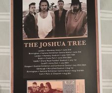 U2 Tour Poster
