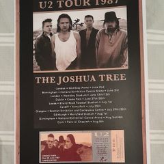 U2 Tour Poster