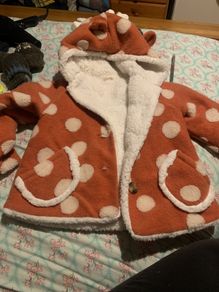 Next 5-6 cuddly coat