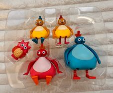 Twirlywoos  Gift Pack Great BigHoo Toodloo Chickedy Chick Peekaboo Damaged Opened Box Please see photos