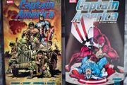 CAPTAIN AMERICA by Dan Jurgens graphic novels. MARVEL Comics