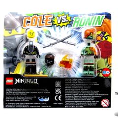 LEGO Ninjago Special Issue Cole VS Ronin Figures Limited Edition Twin Pack Brand New Sealed