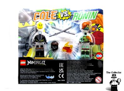 LEGO Ninjago Special Issue Cole VS Ronin Figures Limited Edition Twin Pack Brand New Sealed