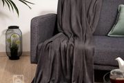 Blumtal Fluffy Blanket - OEKO-TEX Certified Fleece Blanket 130x150 cm