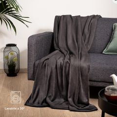 Blumtal Fluffy Blanket - OEKO-TEX Certified Fleece Blanket 130x150 cm