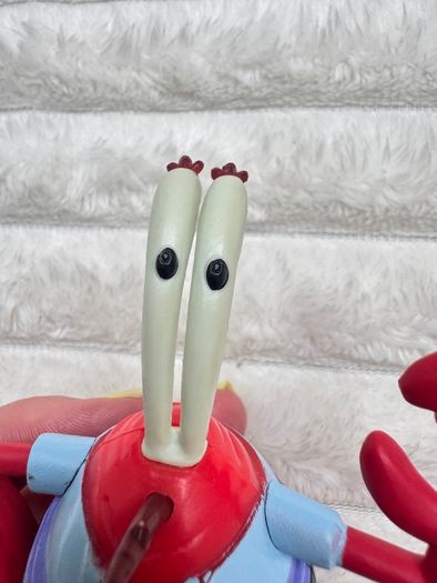 Spongebob Squarepants 2011 Viacom Mr Krabs cake topper approx. 9 cm. Used Please see photos
