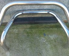 Toyota Chrome bull bars
