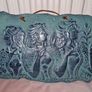 Ancient Greek stone wall plaque of The Three Ladies of Knossos Image 3