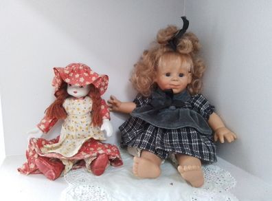 Two Porcelain Dolls