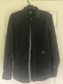 Dolce & Gabbana Men's black shirt slim fit chest 52 medium