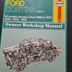 Ford Cortina mk2 Haynes Manual NEW