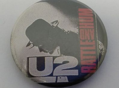 U2 Rattle and Hum Button Pin Badge