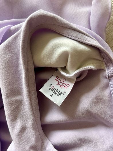 Purple Skirted Ballet Leotard Age 7-8