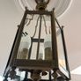 Antique brass light fitting Image 4