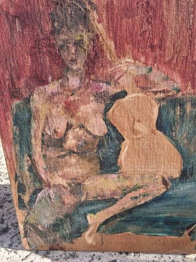 3 X George Weissbort Original Oil On Board