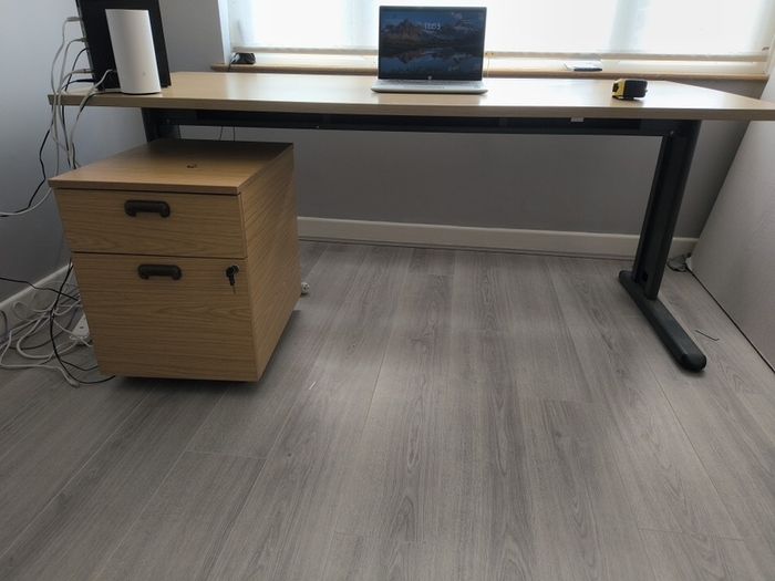 Office desk and drawers