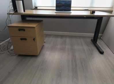 Office desk and drawers