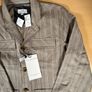Ike Behar Jacket Coat/Chore Shacket - Mens Small Linen Cotton - Sandstone - BNWT Image 5
