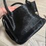 furla pony hair bag with patent leather Image 5