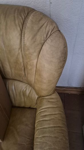 Free 2-Seater Leather Sofa