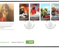 2012 Ireland 150th Anniversary of the Dublin Fire Brigade Commemorative Stamps Official An Post First Day Cover (FDC)