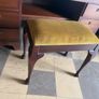 traditional English-style mahogany furniture, this twin-pedestal dressing table, five drawer chest of drawers to match and dressing table stool Image 3