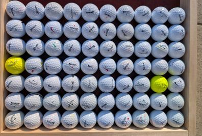 Branded golf balls