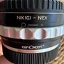 Lens Mount Adapter Nikon to Sony E-Mount Image 3