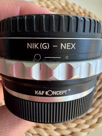 Lens Mount Adapter Nikon to Sony E-Mount
