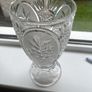 Vintage Kristal Zajecar Crystal Frosted Elegant Vase Image 10