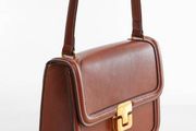 Brand new Mango Carmen Crossbody Bag - Smooth Brown
