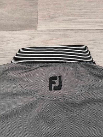 FootJoy FJ Button Down Golf Polo Shirt Mens Medium