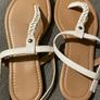 White sandals Size 4 Image 2
