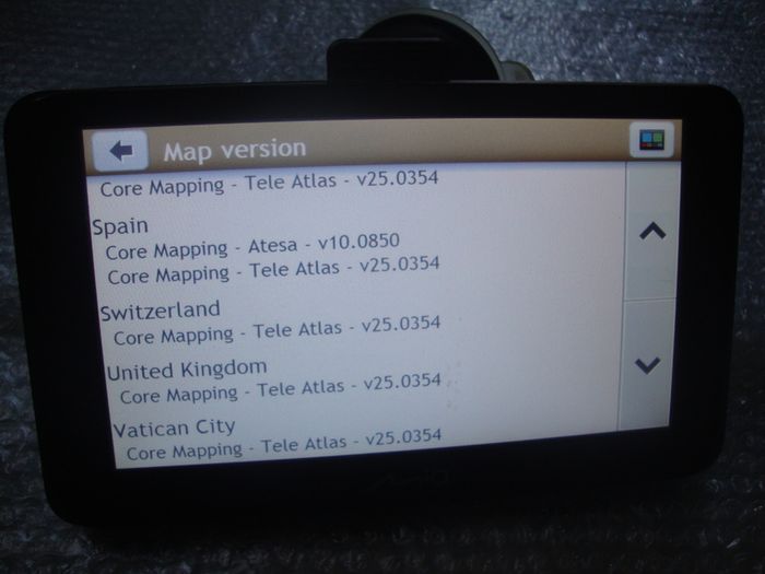sat nav gps Mio Spirit 8670 LM for Truck, Lorry, HGV, Caravan